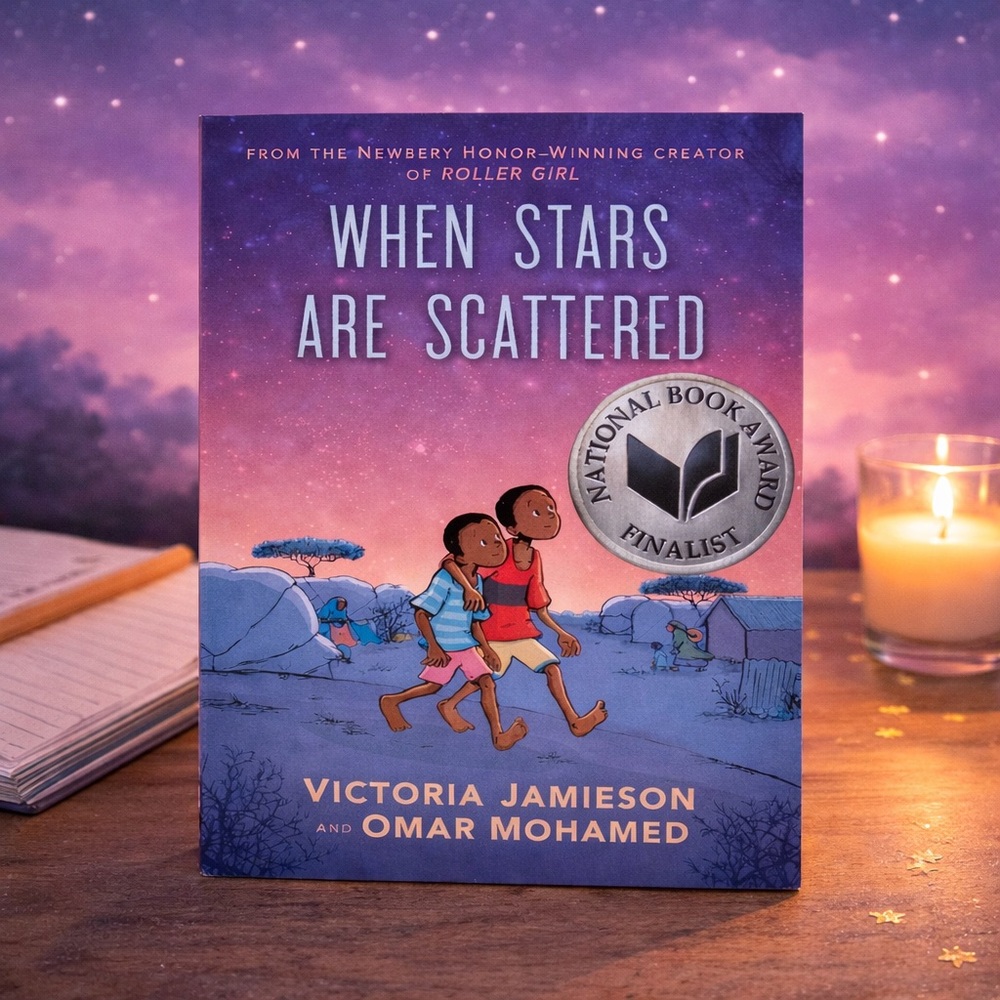 WHEN STARS ARE SCATTERED Book Softcover Victoria Jamieson & Omar Mohamed Ages 9+